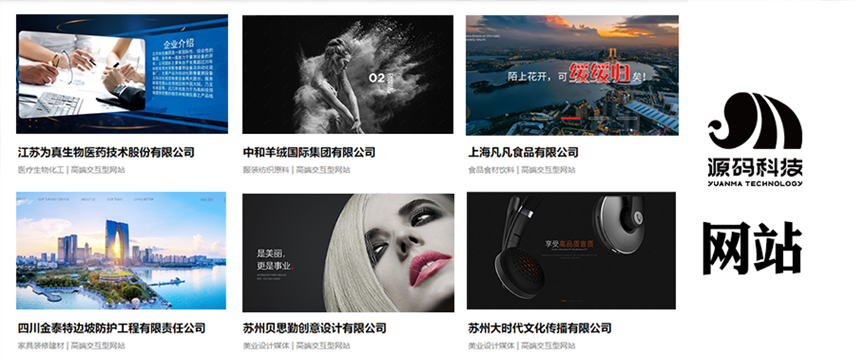 6種網站首頁布局，你喜歡哪一種？